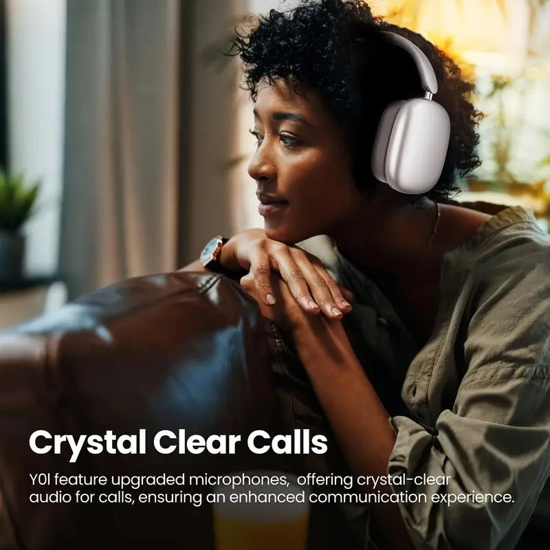 ear wireless headphones noise canceling audio 48h - Temu